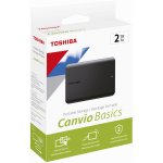 Toshiba Canvio Basics 2TB 2.5" USB 3.2 Black - Image 6