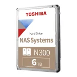 Toshiba N300 NAS Hard Drive 6tb SATA III (512mb/7200rpm) - Image 2