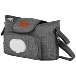 Totes Babe Wavy Series Stroller Caddy Grey - Image 2