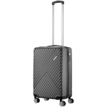 Travelwize Astra ABS 55cm 4-Wheel Spinner Luggage - Black - Image 2