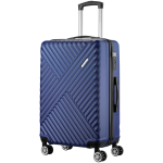 Travelwize Astra ABS 77cm 4-Wheel Spinner Luggage - Navy - Image 2