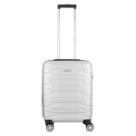 Travelwize Cabana ABS 4-Wheel Spinner 55cm Luggage - Platinum - Image 3