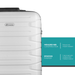 Travelwize Cabana ABS 4-Wheel Spinner 55cm Luggage - Platinum - Image 6