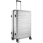 Travelwize Cabana ABS 4-Wheel Spinner 75cm Luggage - Platinum - Image 2