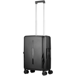 Travelwize Clipper PP 55cm 4-Wheel Spinner Luggage Black - Image 4