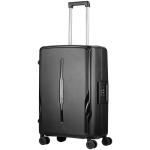 Travelwize Clipper PP 65cm 4-Wheel Spinner Luggage Black - Image 4