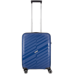 Travelwize Java PP 4-Wheel Spinner 55cm Luggage - Azure - Image 3