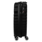 Travelwize Java PP 4-Wheel Spinner 55cm Luggage - Black - Image 2