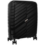 Travelwize Java PP 4-Wheel Spinner 55cm Luggage - Black - Image 3