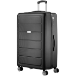 Travelwize Maple ABS 85cm 4-Wheels Spinner Luggage - Black