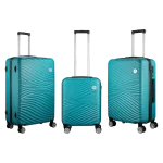 Travelwize Maui ABS 4-Wheel Spinner 55cm Luggage - Ocean - Image 3