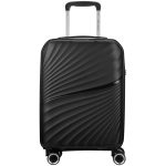 Travelwize Quartz PP 76cm 4-Wheel Spinner Luggage - Black