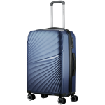 Travelwize Quartz PP 76cm 4-Wheel Spinner Luggage - Navy - Image 2
