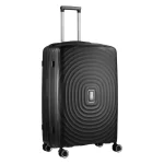 Travelwize Ripple PP 4-Wheel Spinner 55cm Luggage - Black - Image 3