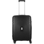 Travelwize Ripple PP 4-Wheel Spinner 65cm Luggage - Black