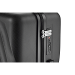 Travelwize Terra ABS 55cm 4-Wheel Spinner Luggage - Black - Image 5