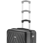 Travelwize Terra ABS 55cm 4-Wheel Spinner Luggage - Black - Image 9