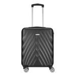 Travelwize Terra ABS 67cm 4-Wheel Spinner Luggage - Black