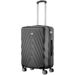Travelwize Terra ABS 67cm 4-Wheel Spinner Luggage - Black - Image 3