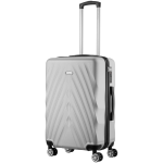 Travelwize Terra ABS 67cm 4-Wheel Spinner Luggage - Silver - Image 2