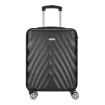 Travelwize Terra ABS 77cm 4-Wheel Spinner Luggage - Black