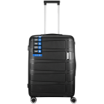 Travelwize Tourer PP 65cm 4-wheel Spinner Luggage Black