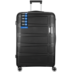 Travelwize Tourer PP 75cm 4-wheel Spinner Luggage Black