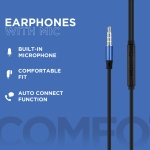 Volkano Alloy Series Metal Earphone - Blue - Image 5