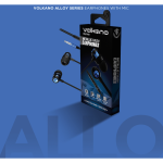 Volkano Alloy Series Metal Earphone - Blue - Image 9
