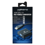 Volkano Annex Series HDMI Male to VGA Female Converter, 10cm Cable, with Sound - Image 2