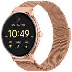 Volkano Ayla Collection Smartwatch with Extra Silicone Strap - Gold