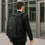 Volkano Bolt series backpack Black - Image 7