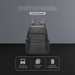 Volkano Boston 15.6" Laptop Backpack - Black - Image 7