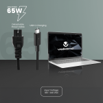 Volkano Brio Slimline series Type-C 65W Laptop Charger - Image 4