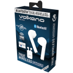 Volkano Buds Series TWS Without Silicone - White - Image 2