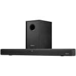 Volkano Cascade 50w Soundbar + Wired Subwoofer - Black