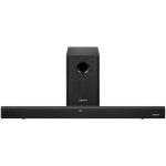 Volkano Cascade 50w Soundbar + Wired Subwoofer - Black - Image 2