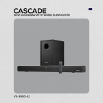 Volkano Cascade 50w Soundbar + Wired Subwoofer - Black - Image 8