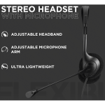 Volkano Chat 2 Stereo Headset with Boom Microphone - Image 7