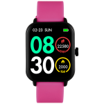 Volkano Chroma Series Smartwatch with Pink Strap - Image 2