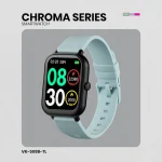 Volkano Chroma Series Smartwatch with Teal Strap - Image 16
