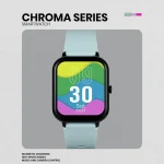 Volkano Chroma Series Smartwatch with Teal Strap - Image 18