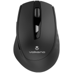Volkano Chrome Series Wireless Mouse - Black