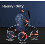 Volkano Clarence Day Pack 40L Navy/Choral - Image 6