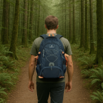 Volkano Clarence Day Pack 40L Navy/Choral - Image 7