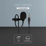 Volkano Clip series 3.5mm Tieclip Microphone - Image 3