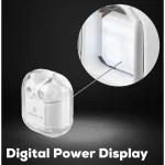Volkano Crystalline Series TWS Earphone - White - Hardbox - Image 2
