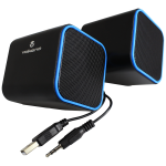 Volkano Diamond Series USB Speaker - Blue - Image 5
