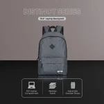 Volkano Distinct 15.6 Laptop Backpack - Grey Melange - Image 4