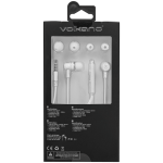 Volkano Earphones with Mic - Stannic Series - White - Image 9